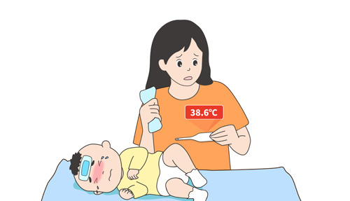 體溫38°C+，物理降溫要用溫毛巾還是冷毛巾？